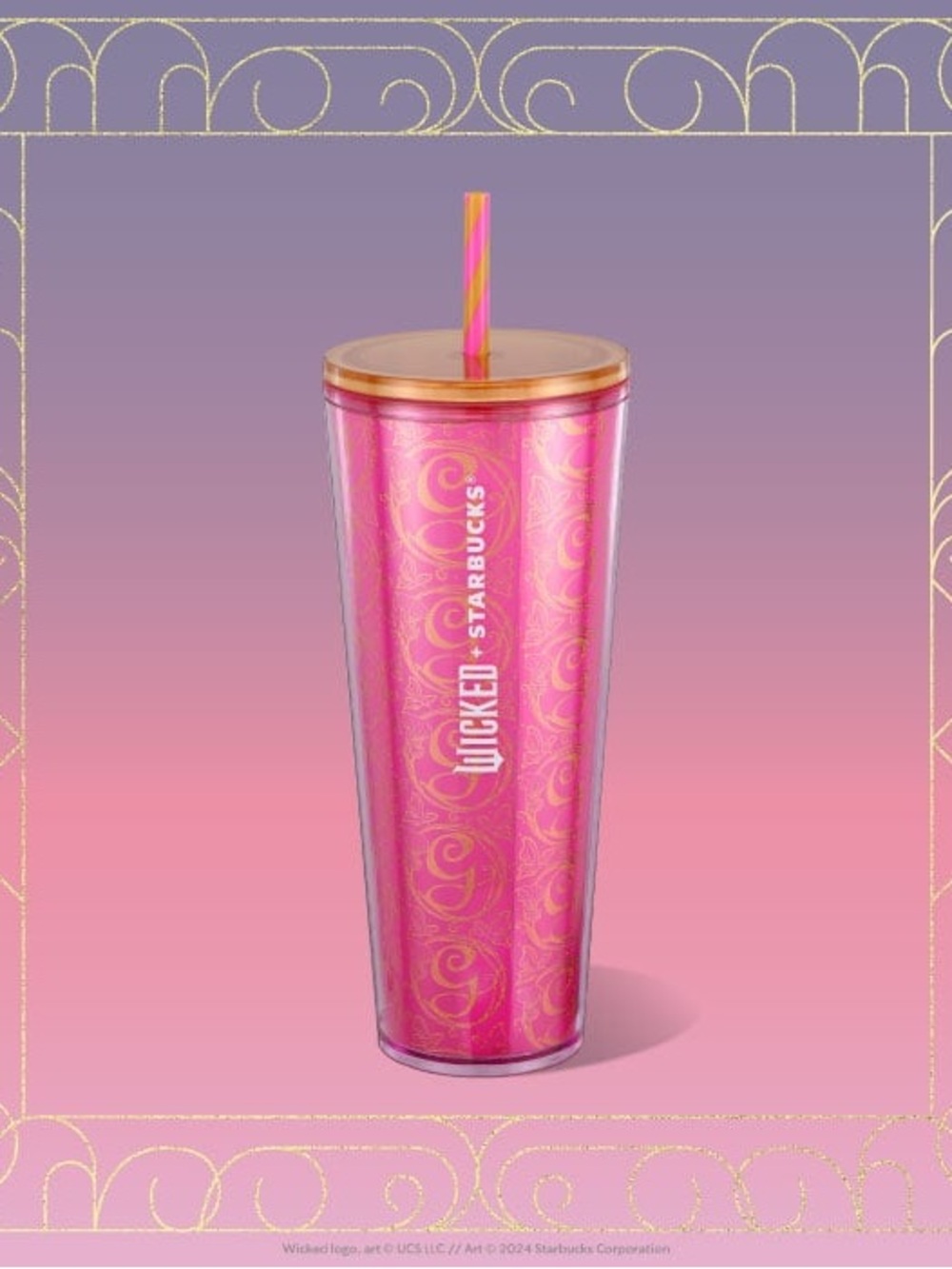 🩷Starbucks Pink Wicked Tumbler with Straw - Never Used🩷